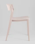Стул Moris пластик нежно-розовый Stool Group арт.УТ000039933