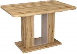 Стол обеденный Toscana (120+40) дуб эвок прибрежный/глиняный серый Top Concept 12867