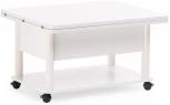 Стол-трансформер Woodville Виват белый 402953