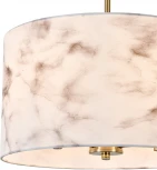 Потолочная люстра на штанге (13036/3R Brass) Indigo Venato V000580 (220V, круглые)