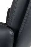 Дизайнерское кресло посетителя бизнес-класса CLG-625 LBN-C Black