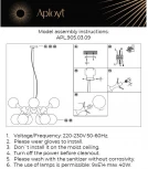 Подвесная люстра Aployt Helen APL.905.03.09 (220V, на тросе, шарики)