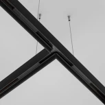 Коннектор питания Т-образный Exility черный (магнитный) Maytoni Technical TRA034CWT-42B (48V)