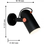 Спот Favourite Ampolla 2007-1W (220V, круглые)