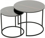 Комплект столов журнальных Калифорния Стелла Сахара нуар от фабрики Калифорния