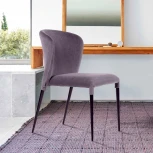 Стул Albert (Альберт), бархат светло-серый 26 Top Concept 74938