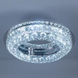 Потолочная люстра Eletto Olimpia EL330C80.1 (LED, 220V, хрусталь, пульт управления, круглые)