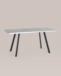 Стол 116-158*74 бетон/черный Stool Group УТ000034569