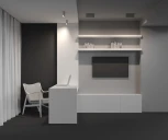 Потолочный линейный светильник светодиодный Maytoni Basis Rot C133CL-12W4K-W (220V)