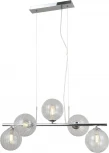 Подвесная люстра Moderli Molly V10801-5P (220V, на тросе, шар, молекулы)