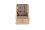 Кресло раскладное плетеное, цвет соломенный 4SIS Форио YH-C1543D