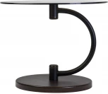 Стол журнальный Дуэт 13Н черный/венге/тонированное от фабрики Mebelik