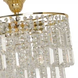 Подвесная люстра Arti Lampadari Napoli E 1.5.38.501 G (220V, хрусталь)