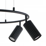 Подвесной светильник с гибким неоном MyFar Alex MR2170-6P (220V, на тросе, круглые)