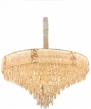 Подвесная люстра Fluorite Delight FL1058-21P (220V, хрусталь, на цепи)