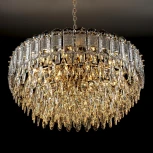 Подвесная люстра хрустальная Modelux MODELUX ML.7085.800 GD