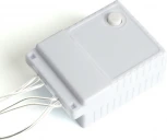 Светодиодная гирлянда Feron CL29 48613 бахрома Звезды 3м + 3м 220V 2700K, статичная, c питанием от сети, прозрачный шнур