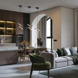 Подвесной светильник Freya Brilliance FR5557PL-L32B (LED, 220V, на проводе)