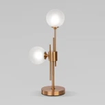 Настольная лампа Eurosvet Volver 01383/2 латунь (220V, выключатель, шарики)