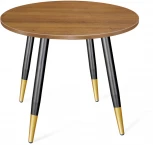 Стол SHT-TU14/ЛДСП 80 орех/чёрный муар/золото Sheffilton SHT-TU14 7971766401