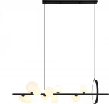 Подвесной светильник светодиодный Kink Light Иона 07608-10A,19(01) G9 10*5W+ Led 17W (220V, на проводе, шарики, молекулы)
