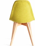 Стул CINDY SOFT (mod. C1021F1-1) / 1 шт. в упаковке (Велюр,Дерево бук /Светло-зеленый)