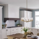 Потолочная люстра на штанге Kichler Nye QN-NYE6-BNB (220V)