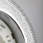 Встраиваемый точечный светильник ЭРА DK LD53 WH (220V, круглые)