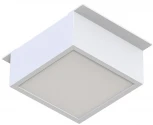 Светильник встраиваемый LED DL-GRIGLIATO-S90x90-12W Warm3000 (WH, 90 deg, 230) (Arlight, IP40 Металл) 038332