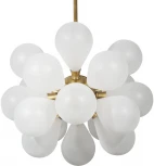 Потолочная люстра на штанге Loft It Miracle 10130/18 White (220V, шарики)
