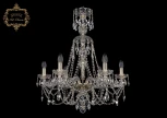 Подвесная люстра с хрустальными подвесками Art Classic 11.21 11.21.6.220.XL-74.Gd.Sp