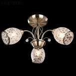 Потолочная люстра Eurosvet 30026 30026/3 античная бронза (220V, лепестки)
