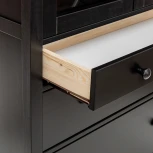 Шкаф-витрина Мира" (Шкаф для посуды 23) Leset"