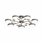 Потолочная люстра светодиодная на штанге LED4U LED4U L3205-800 GR