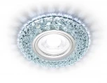 Встраиваемый точечный светильник Ambrella Декоративные Кристалл Лайт S310 CH (220V)
