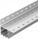 Профиль с экраном SL-LINIA32-FANTOM-EDGE-2500 ANOD+FROST (Алюминий) 031375 Arlight FANTOM