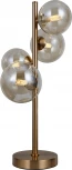 Интерьерная настольная лампа с выключателем Moderli Molly V10791-4T (220V, шар, молекулы)