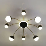 Потолочная люстра Canvas 3096-8P F-Promo (LED, 220V, шарики)