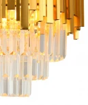 Подвесная люстра Natali Kovaltseva Vertigo 81440/6C GOLD