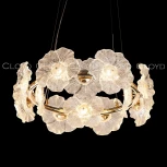 Подвесная люстра светодиодная с цветами Cloyd Shambala 11495 (220V, на тросе, цветы)