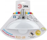 Ночник светодиодный с пультом и регулировкой яркости на батарейках ЭРА NLED-488-1W-MS-W