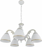 Подвесная люстра Arte Milano AM340837 340837/5 WT+G (220V, на цепи)