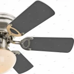 Потолочная люстра с вентилятором Globo 0307w (220V, вертолет)
