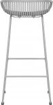 Стул барный Dobrin FRANK (светло-серый)