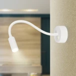 Настенный светильник светодиодный для чтения с выключателем ЭРА WL 33 WH (220V)