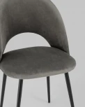 Стул Stool Group Меган велюр тёмно-серый УТ000025515