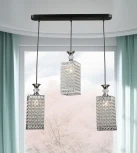 Подвесной светильник Wedo Light Adola WD3609/3P-BK-CR-CL