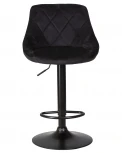 Стул барный LOGAN BLACK (черный велюр (MJ9-101))