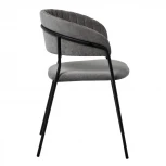 Стул Turin бирюзовый с золотыми ножками