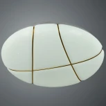 Потолочная люстра Arte Lamp Biscotti A2677PL-72GO (LED, 220V, пульт управления, круглые)